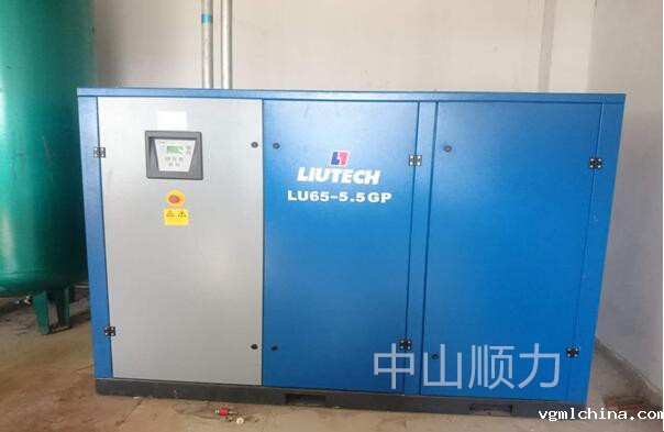 中山空压机【富达】在泡塑包装厂的应用